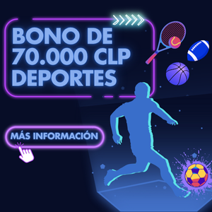 BONO DE 70.000CLP PARA DEPORTES